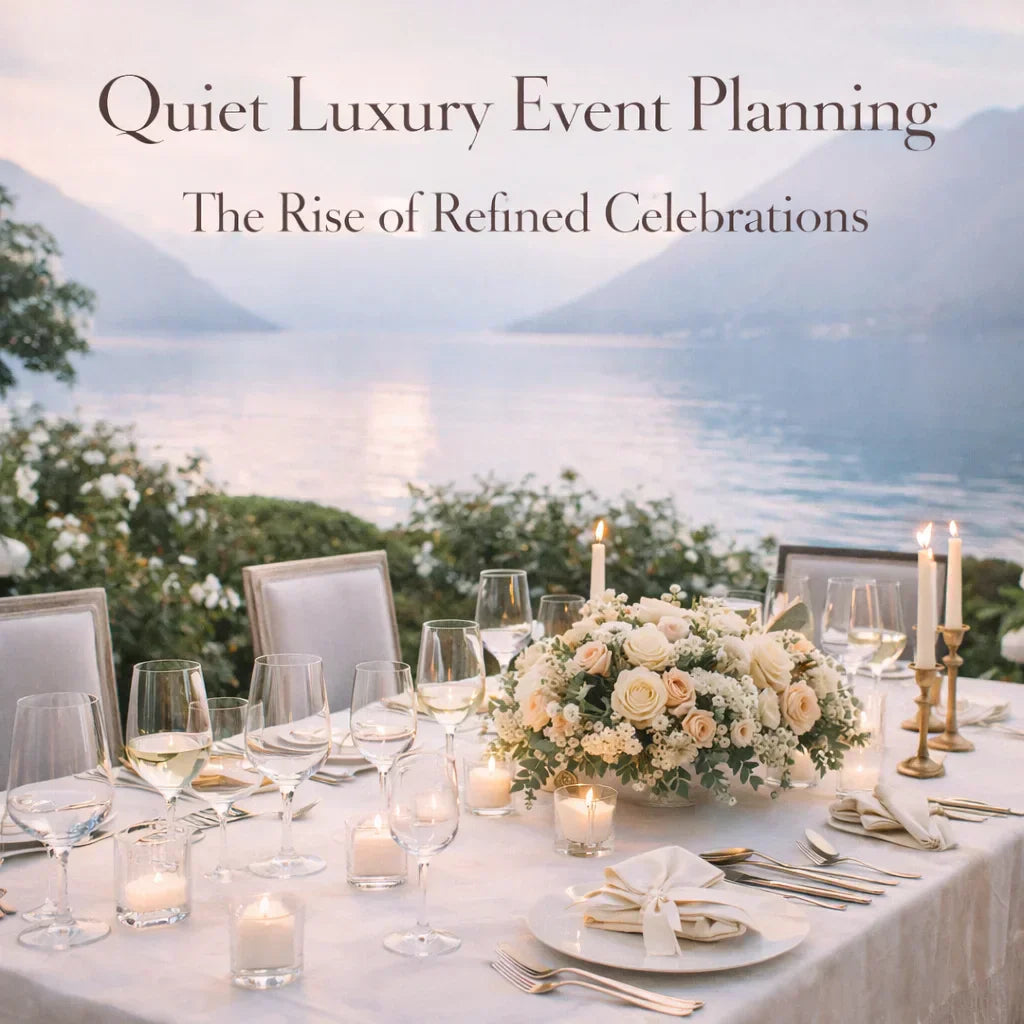 Quiet Luxury Event Planning: 7 Elegant Trends Redefining Modern Celebrations