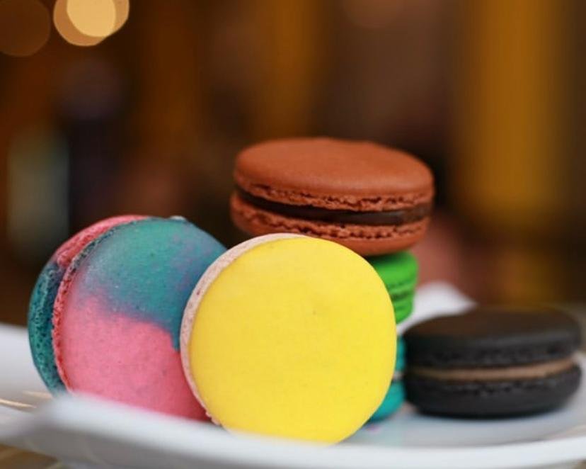 Gourmet Macaron Display